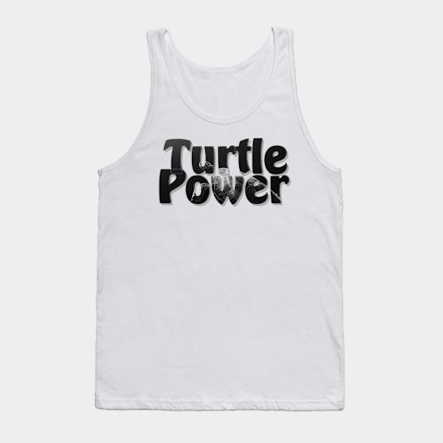 Turtle Power Tank Top by afternoontees